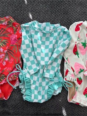 Baby Girls Swimsuits 6-12M